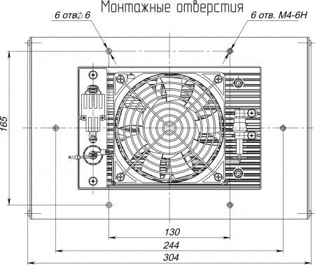 Термоэлектрический охладитель UNISPLIT-300-24-65-00